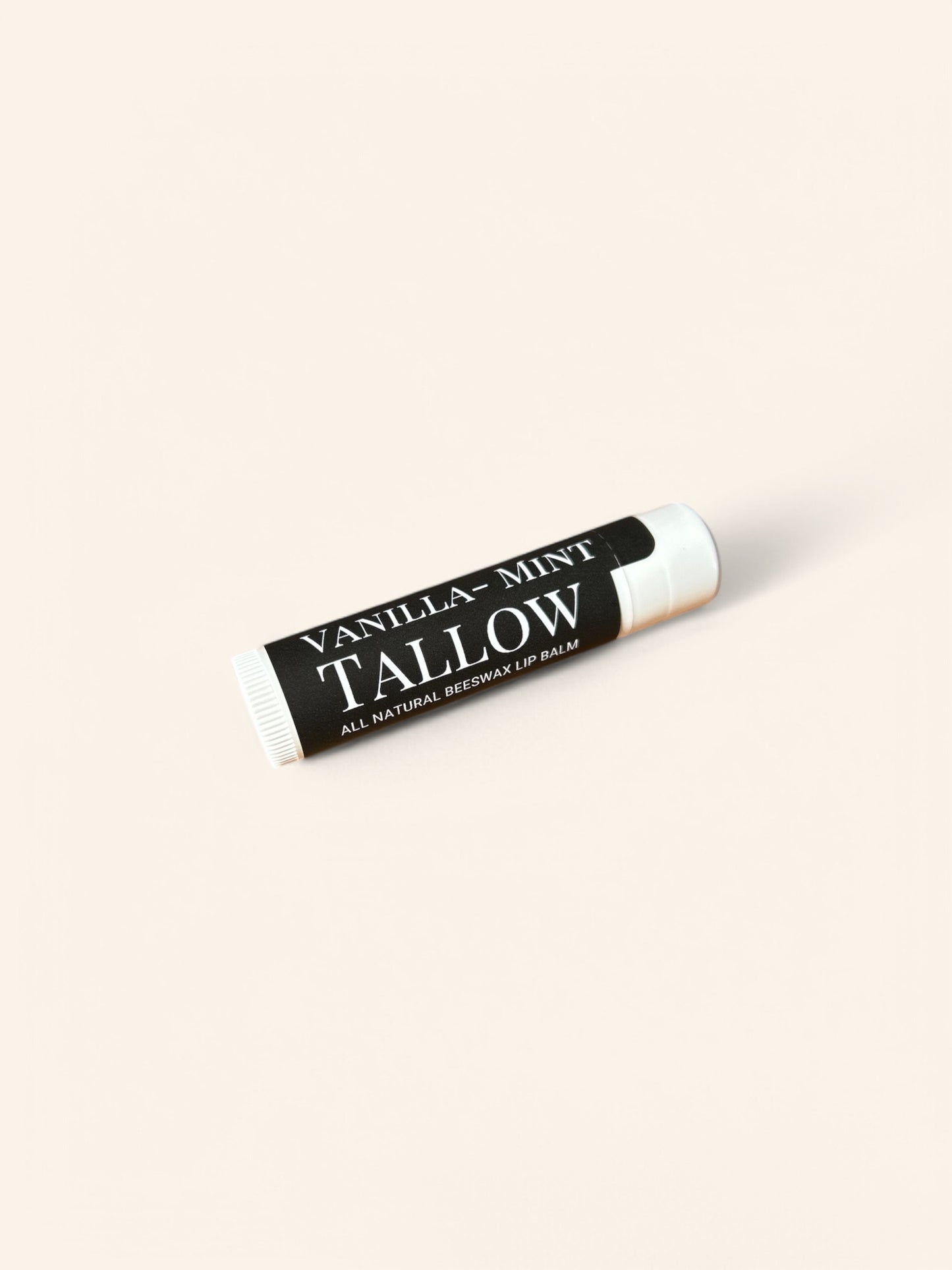 Vanilla-Mint Tallow Lip Balm