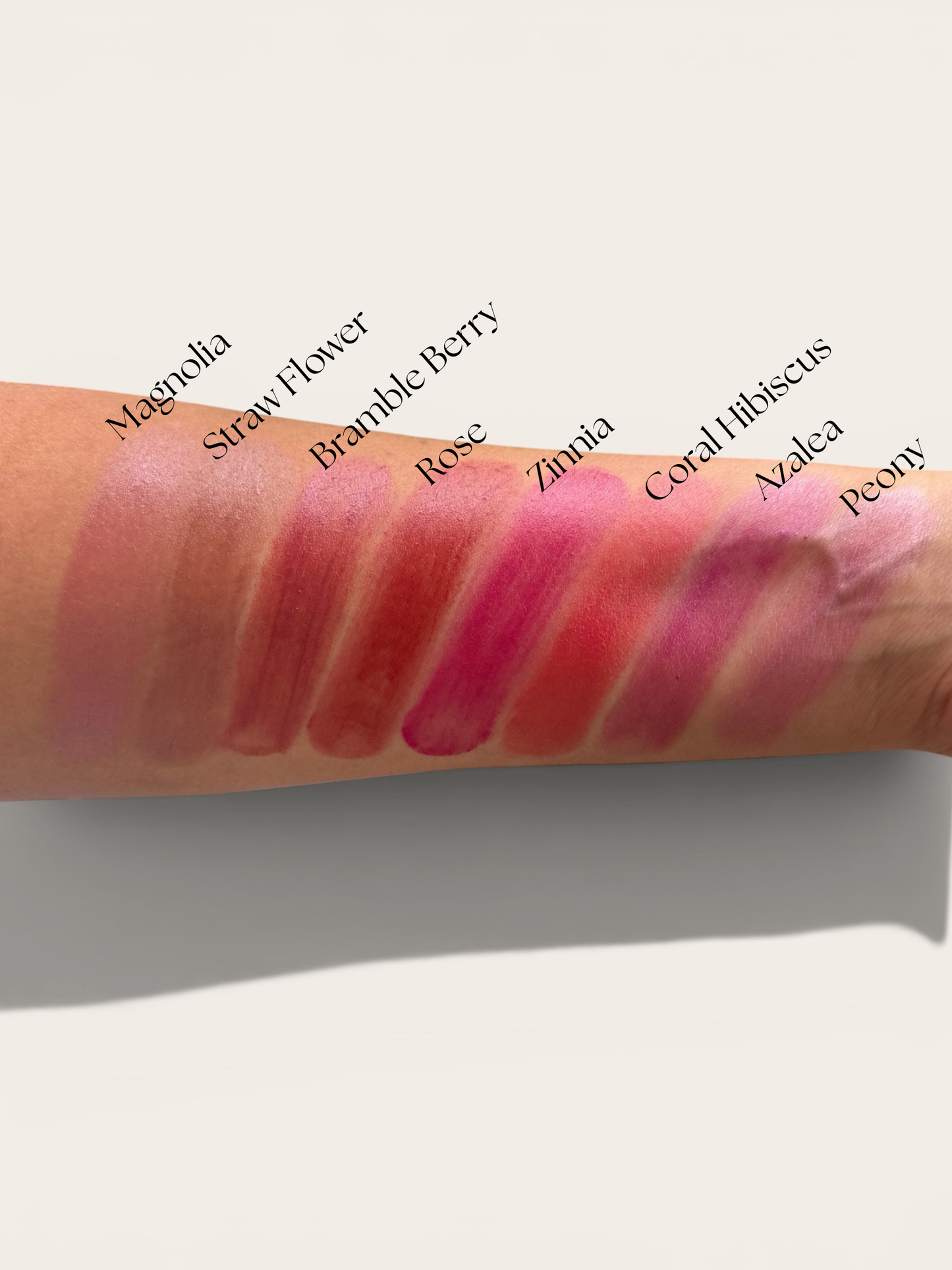 Lip & Cheek Tint Samples