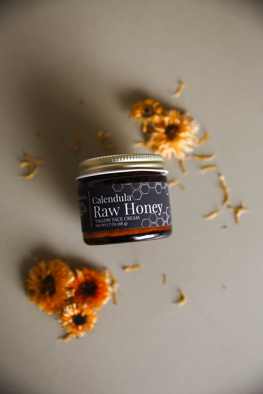 Calendula & Raw Honey Tallow Face Cream
