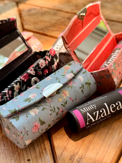 Floral Lip Balm Case