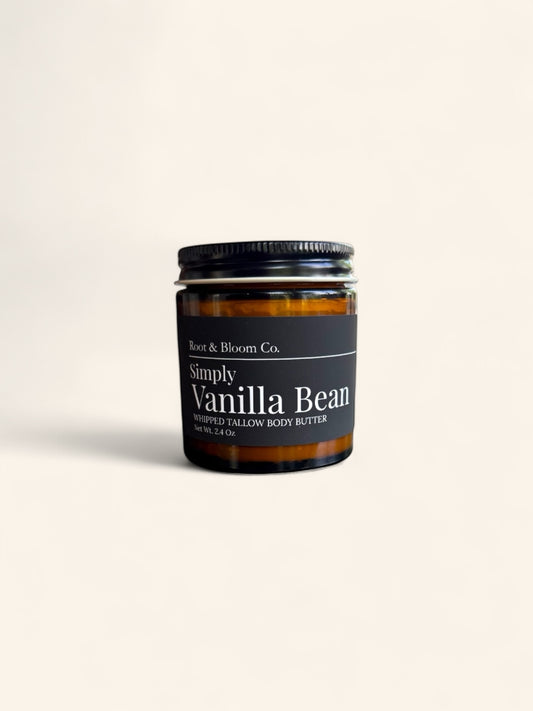 Simply Vanilla Whipped Tallow Body Butter