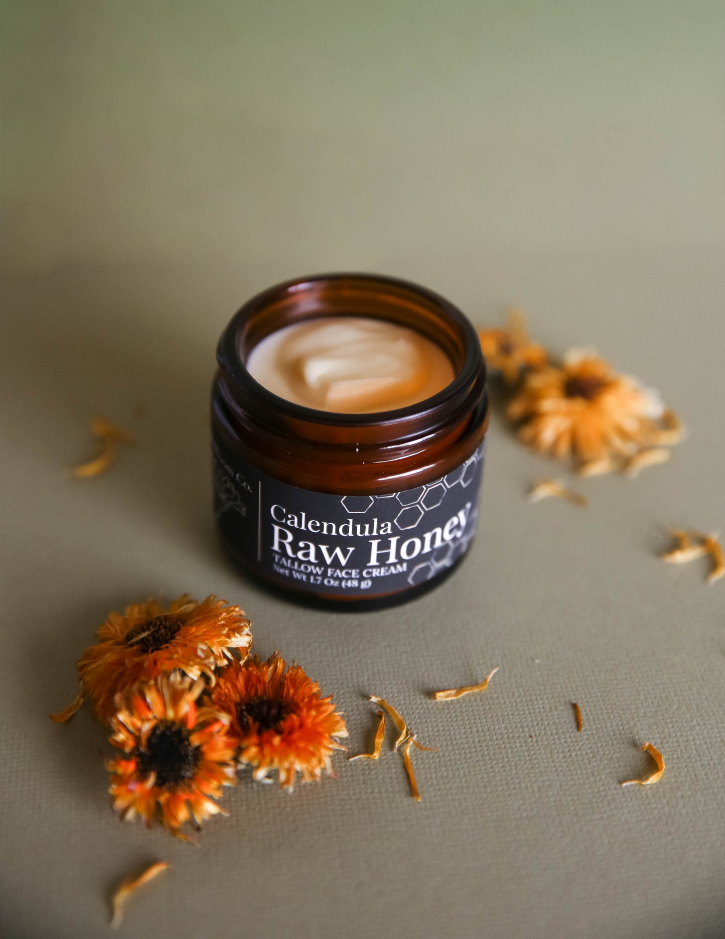 Calendula & Raw Honey Tallow Face Cream