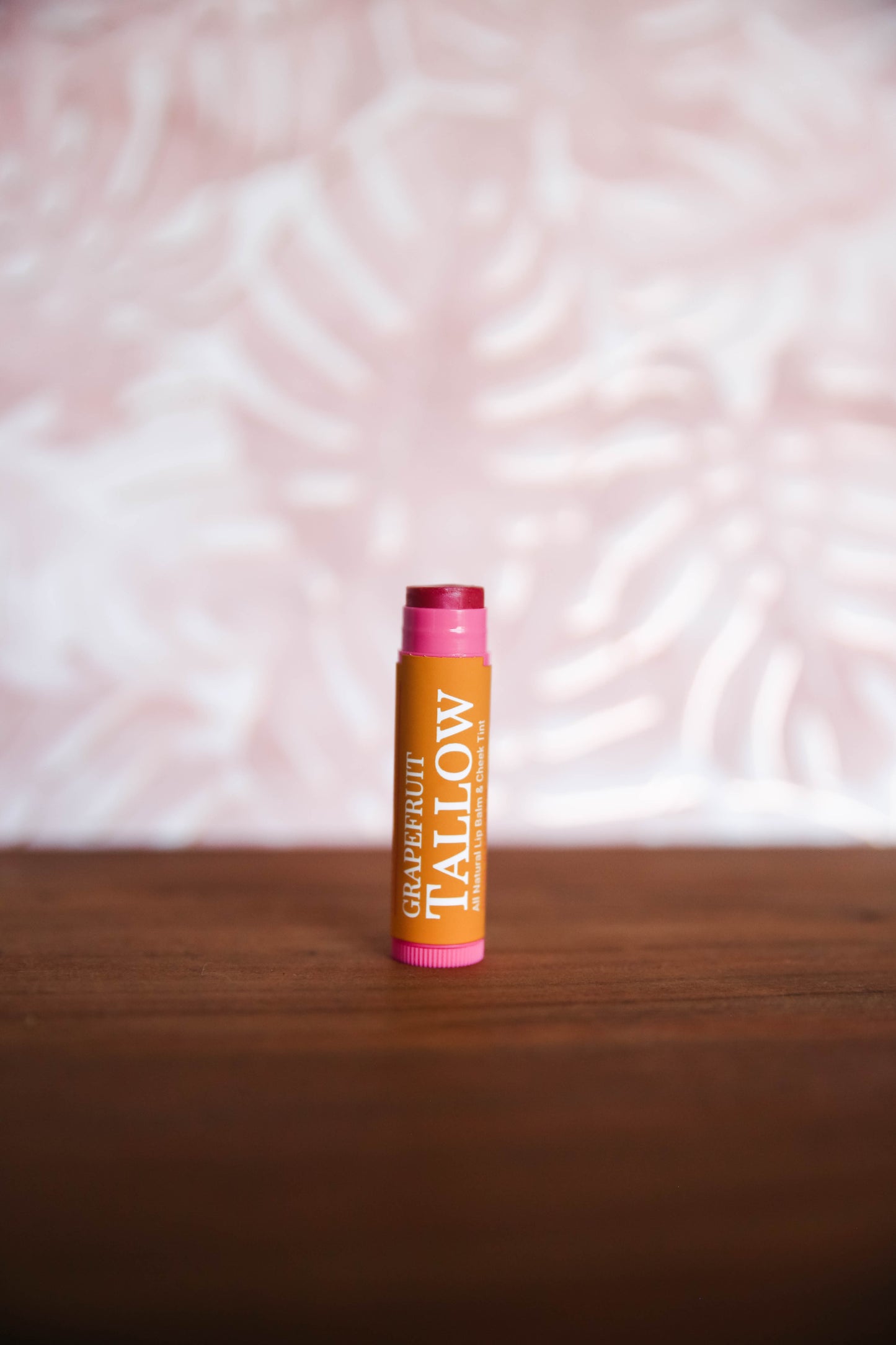 Grapefruit Tinted Tallow Lip Balm