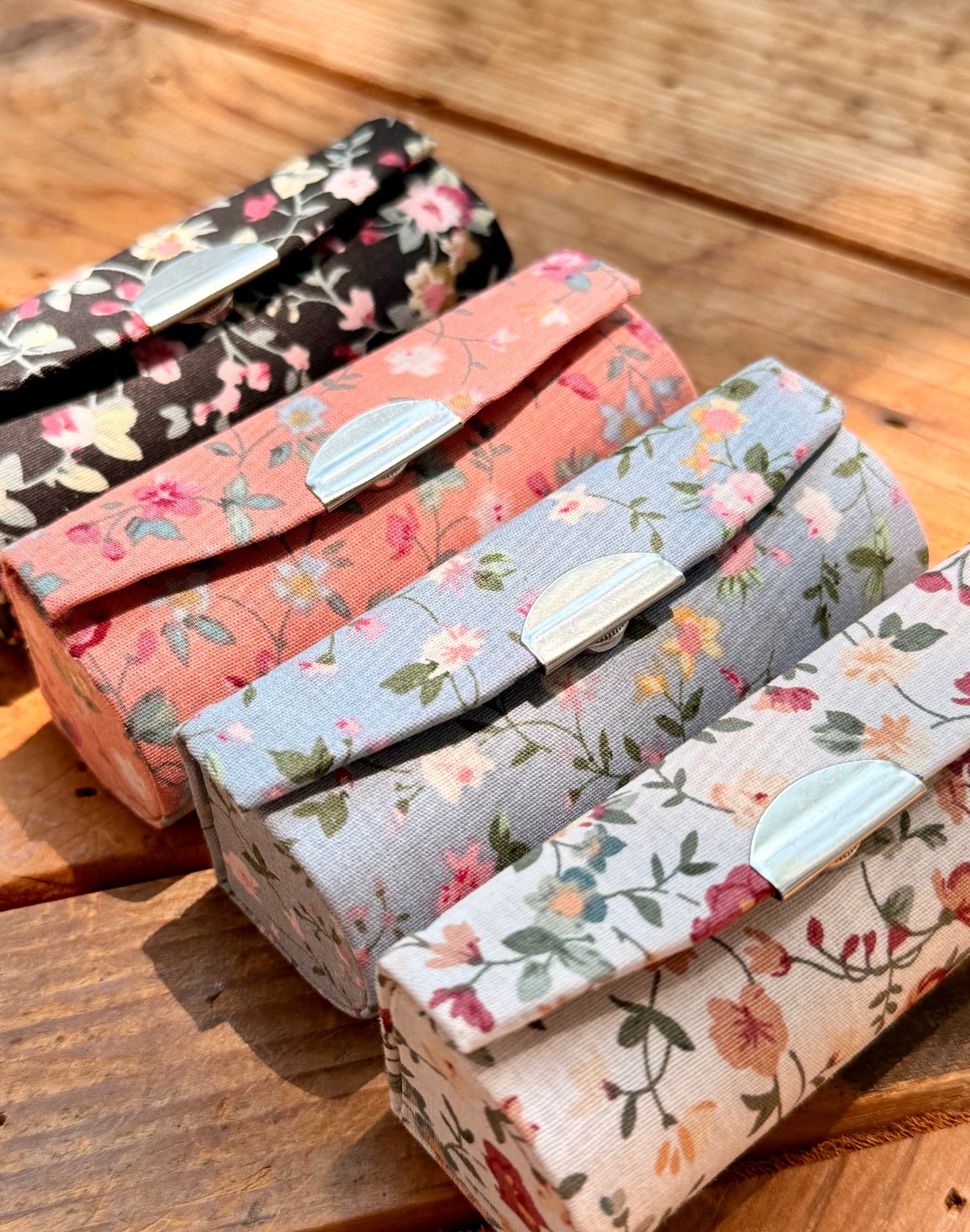 Floral Lip Balm Case