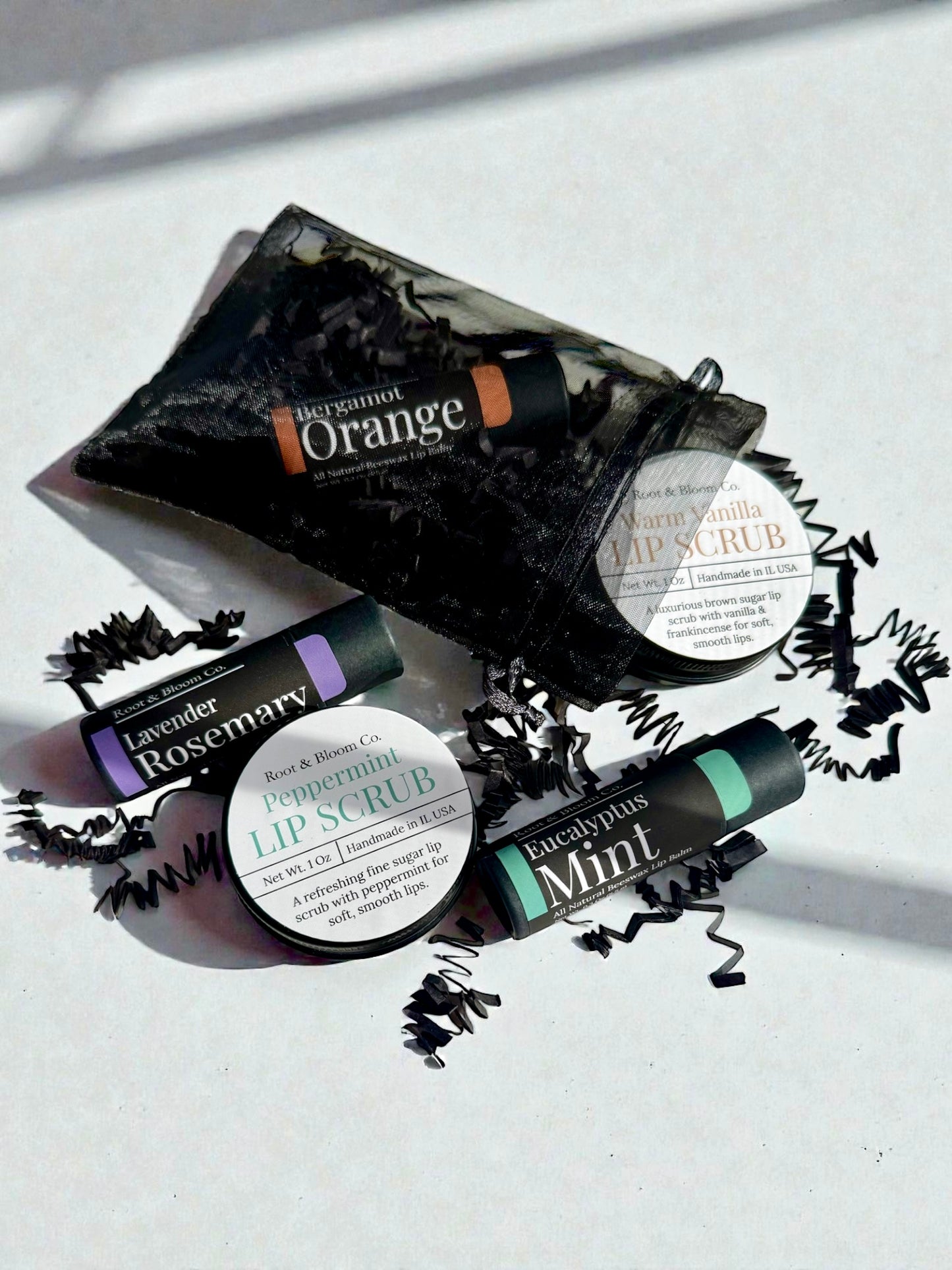 Sugar Scrub + Lip Balm Gift Set (Customizable)