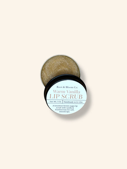 Warm Vanilla Brown Sugar Lip Scrub
