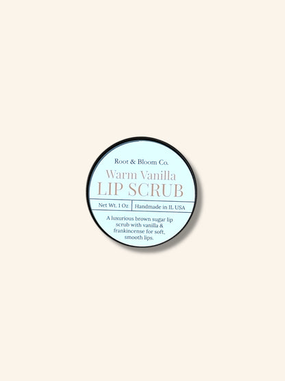Warm Vanilla Brown Sugar Lip Scrub