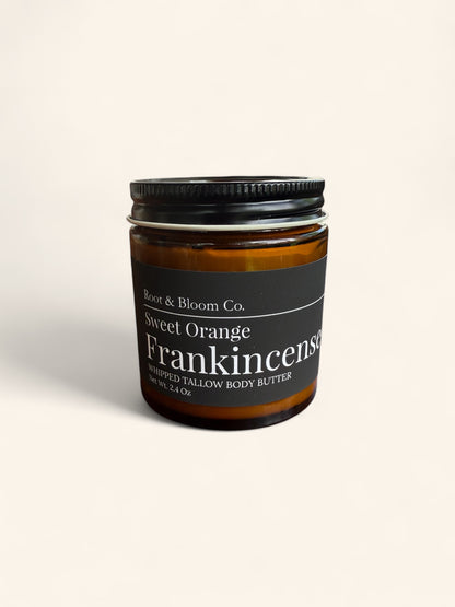 Sweet Orange-Frankincense Whipped Tallow Body Butter