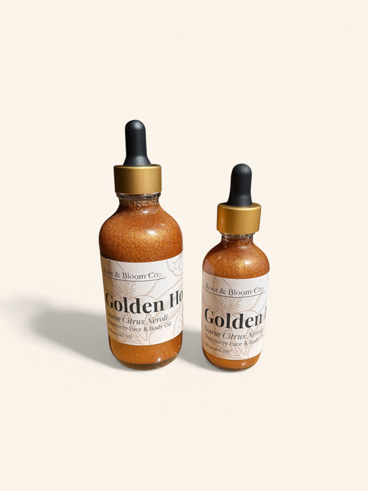 Golden Hour—Shimmery Face & Body Oil