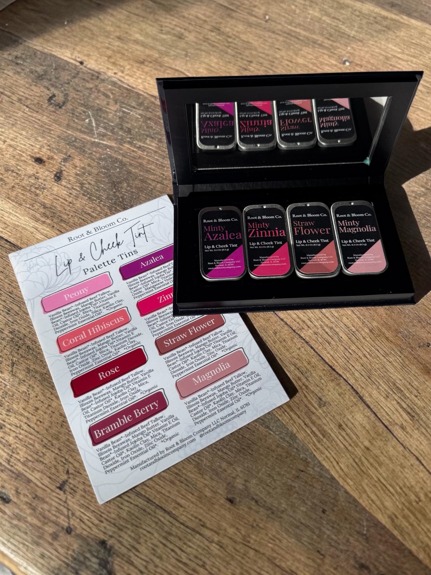 Signature Lip & Cheek Tint Cosmetic Pallet