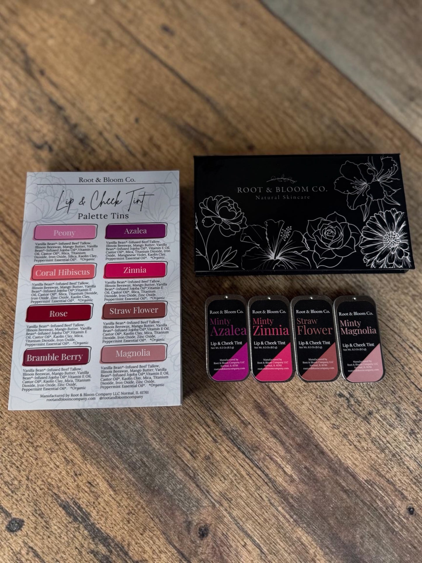 Signature Lip & Cheek Tint Pallet Collection