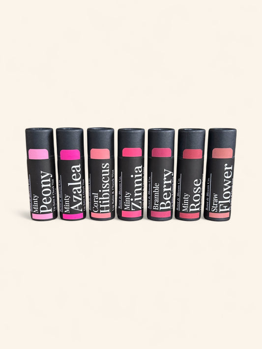 Tinted All Natural Beeswax Lip Balm & Cheek Tint