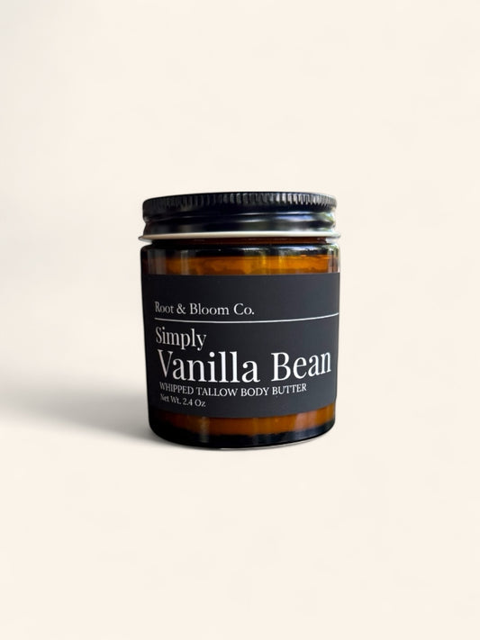 Simply Vanilla Whipped Tallow Body Butter